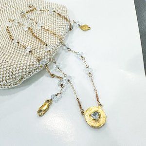 Aquamarine Necklace 14k Vintage